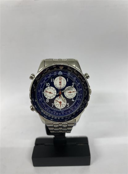 Orologio Seiko Uomo flightmaster in Acciaio 7T34-6B00 - 7T34-6B00